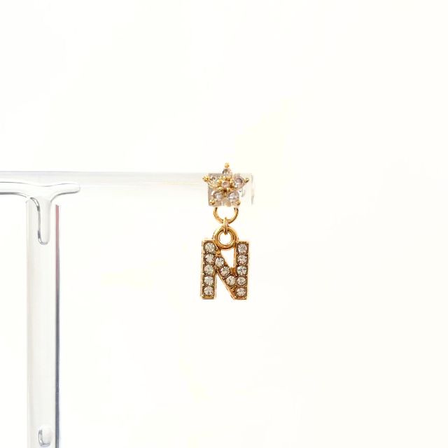 イニシャルピアス ゴールド A15