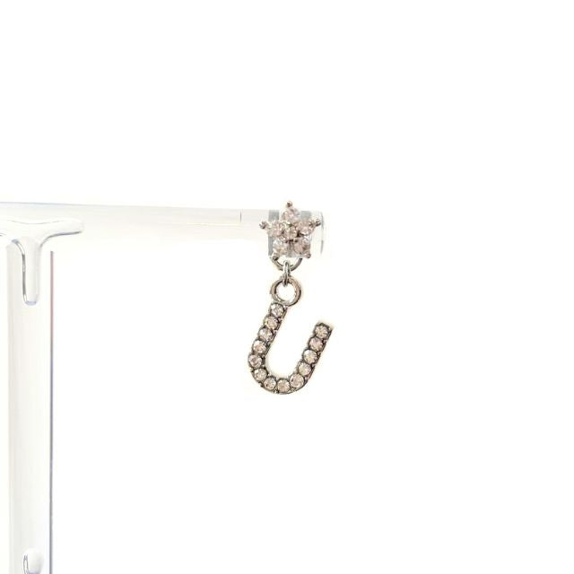 イニシャルピアス シルバー A15