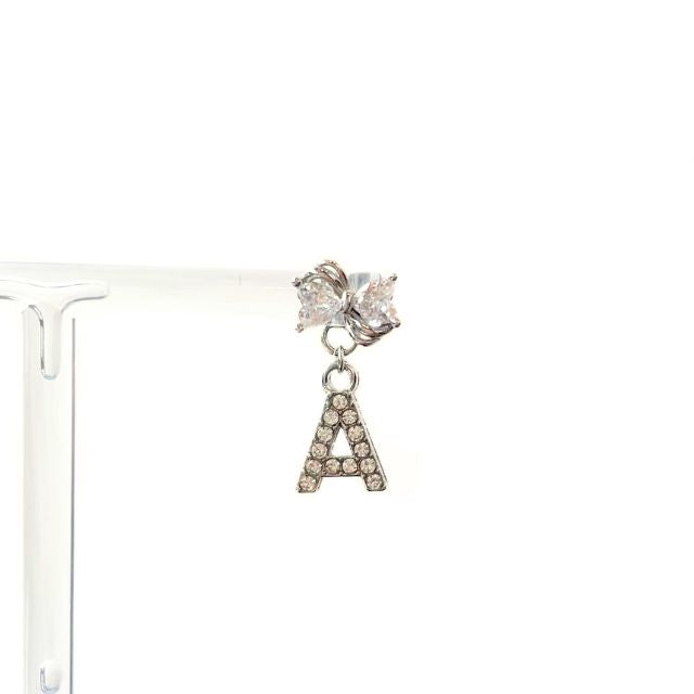 イニシャルピアス シルバー A15
