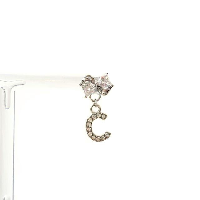 イニシャルピアス シルバー A15