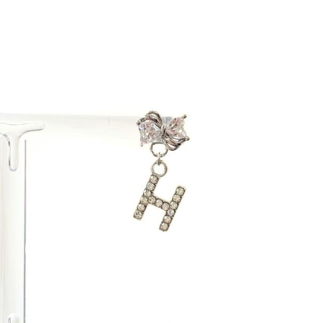 イニシャルピアス シルバー A15