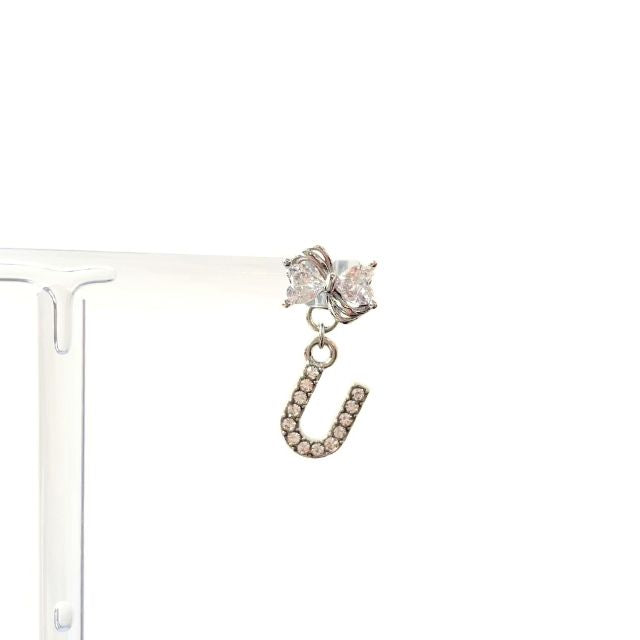 イニシャルピアス シルバー A15
