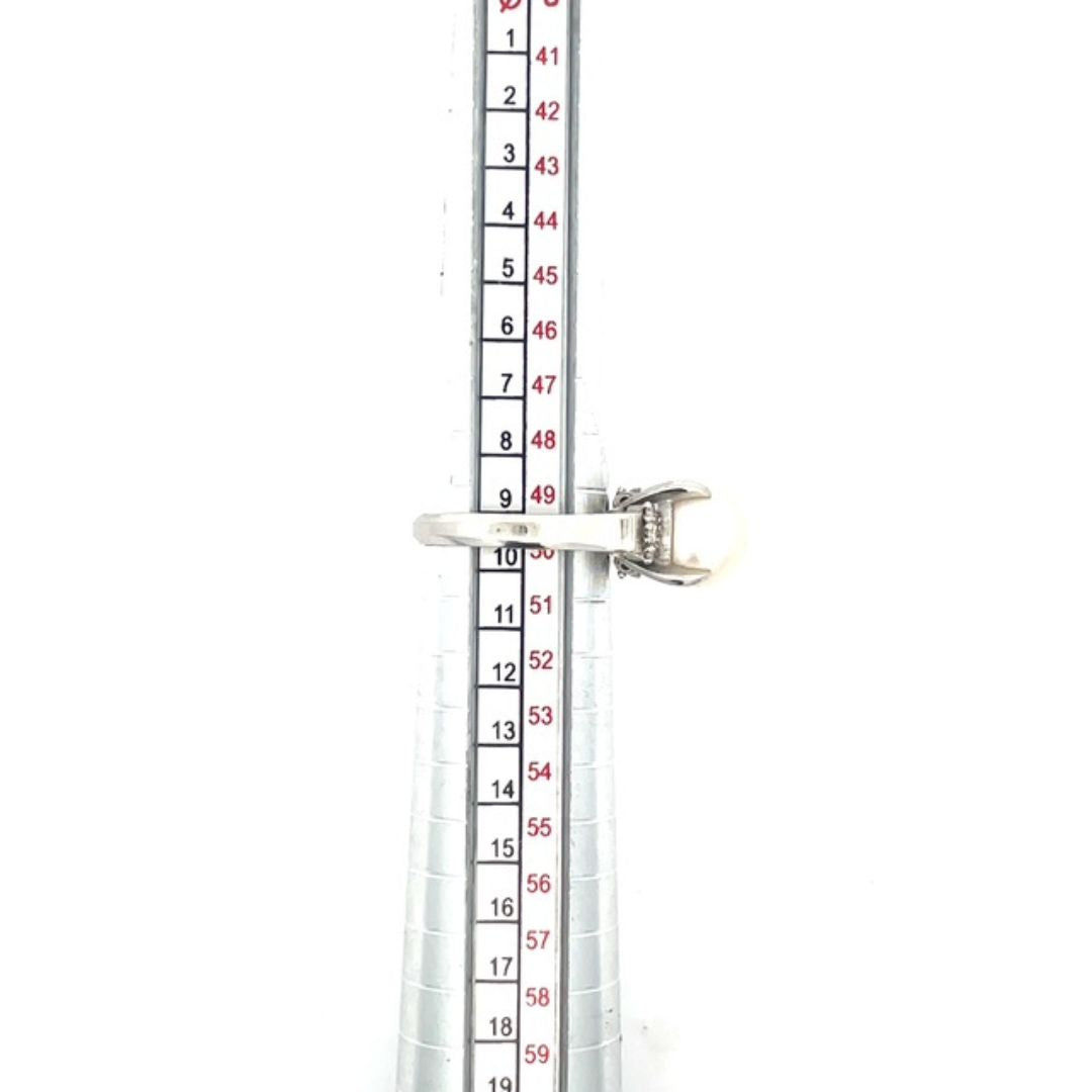 Pt900 あこや真珠 リング