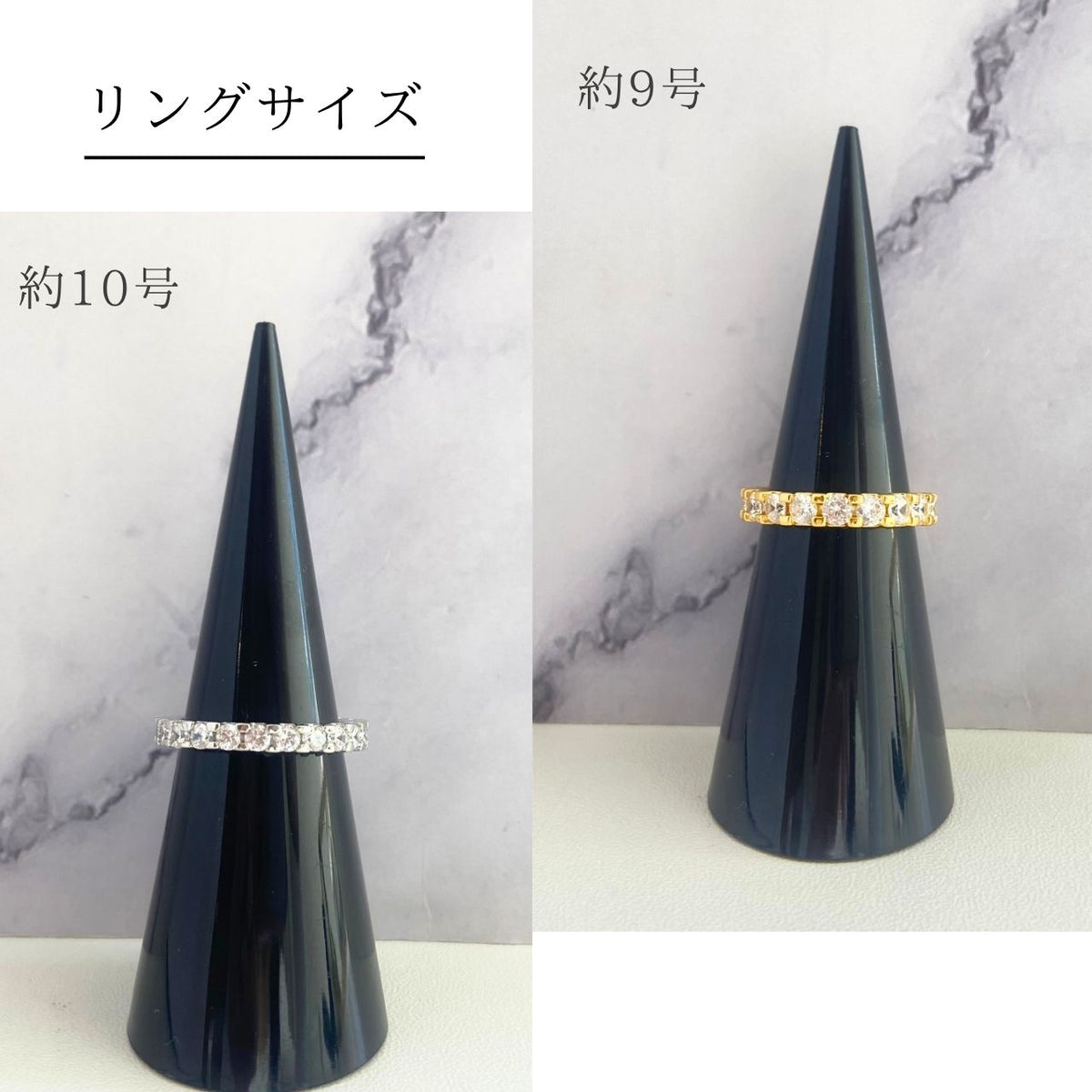 オールラウンドエタニティリング シルバーorゴールド