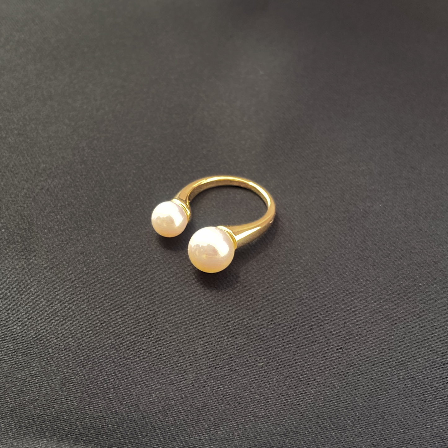 あこやパール6mm×8mmフォークリング
