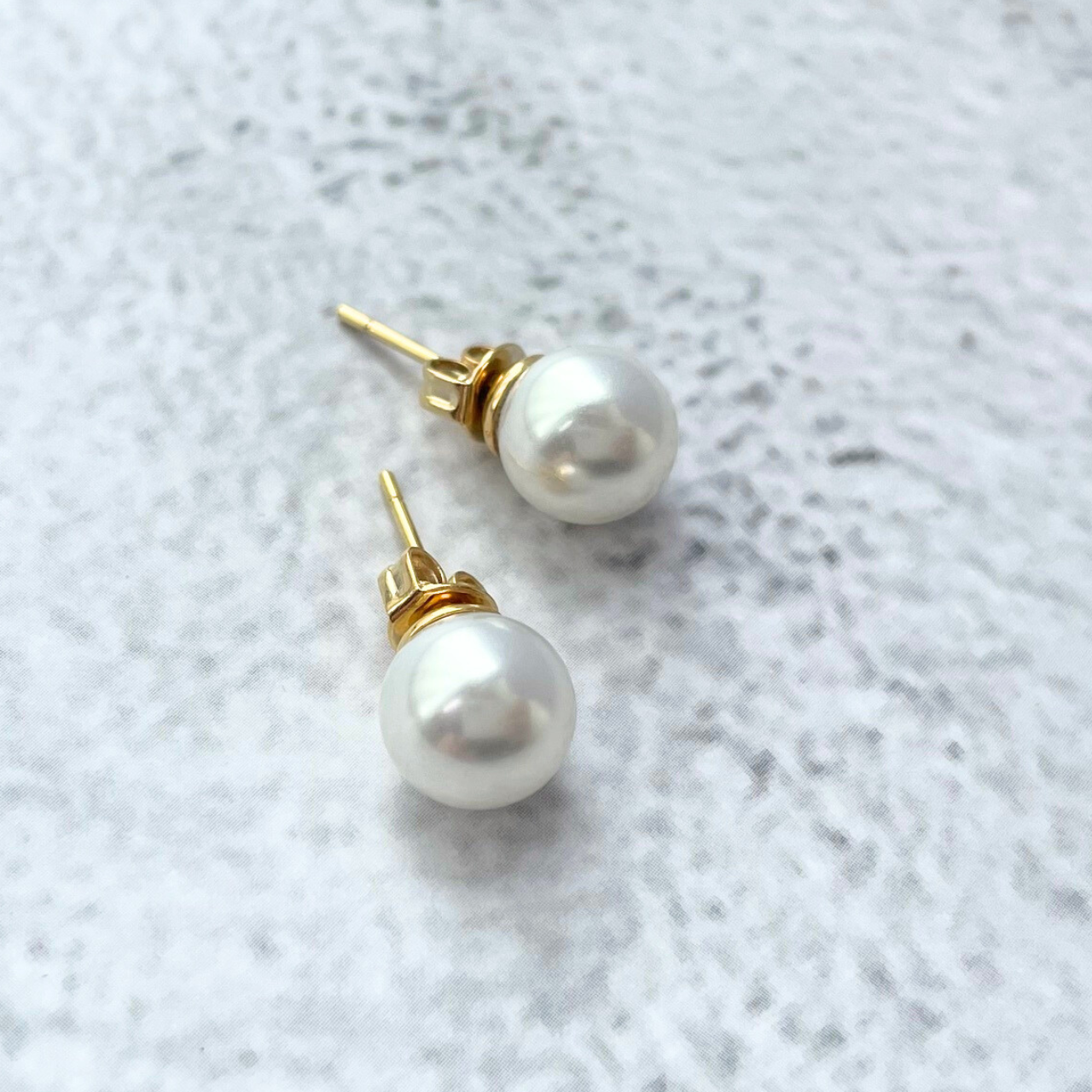 2wayパールノットピアス　A21