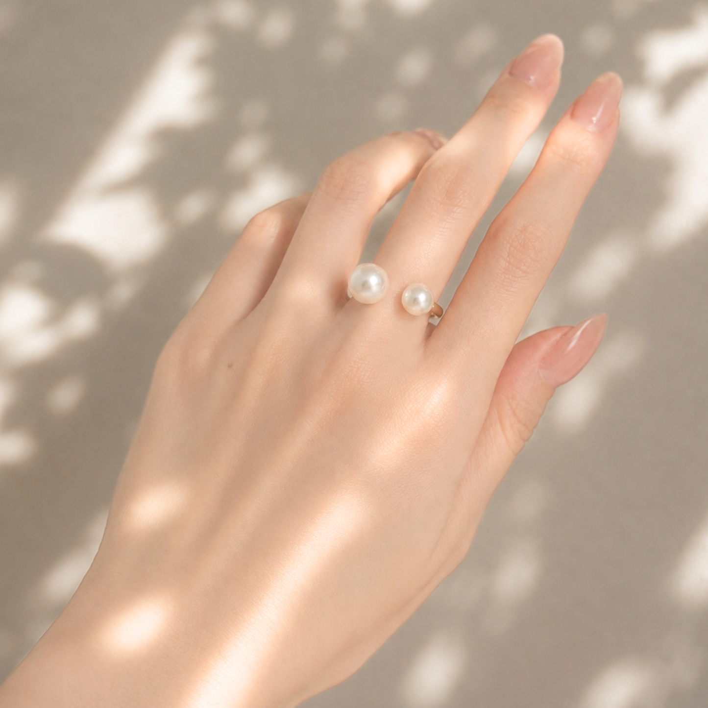 あこやパール6mm×8mmフォークリング