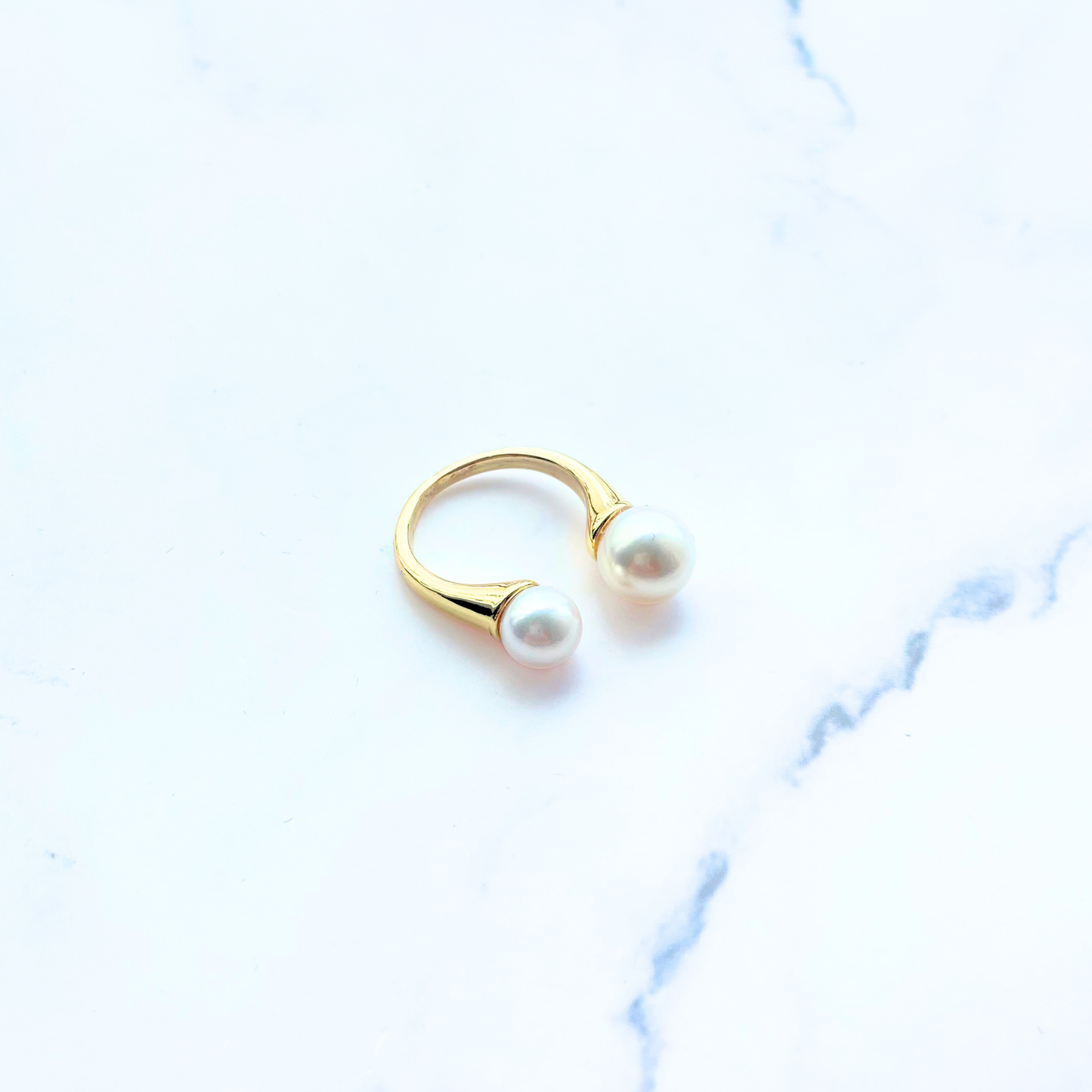 あこやパール6mm×8mmフォークリング