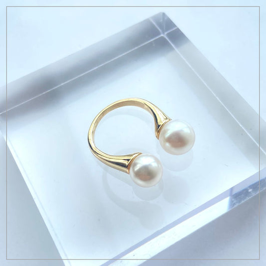 あこやパール7mm×8mmフォークリング