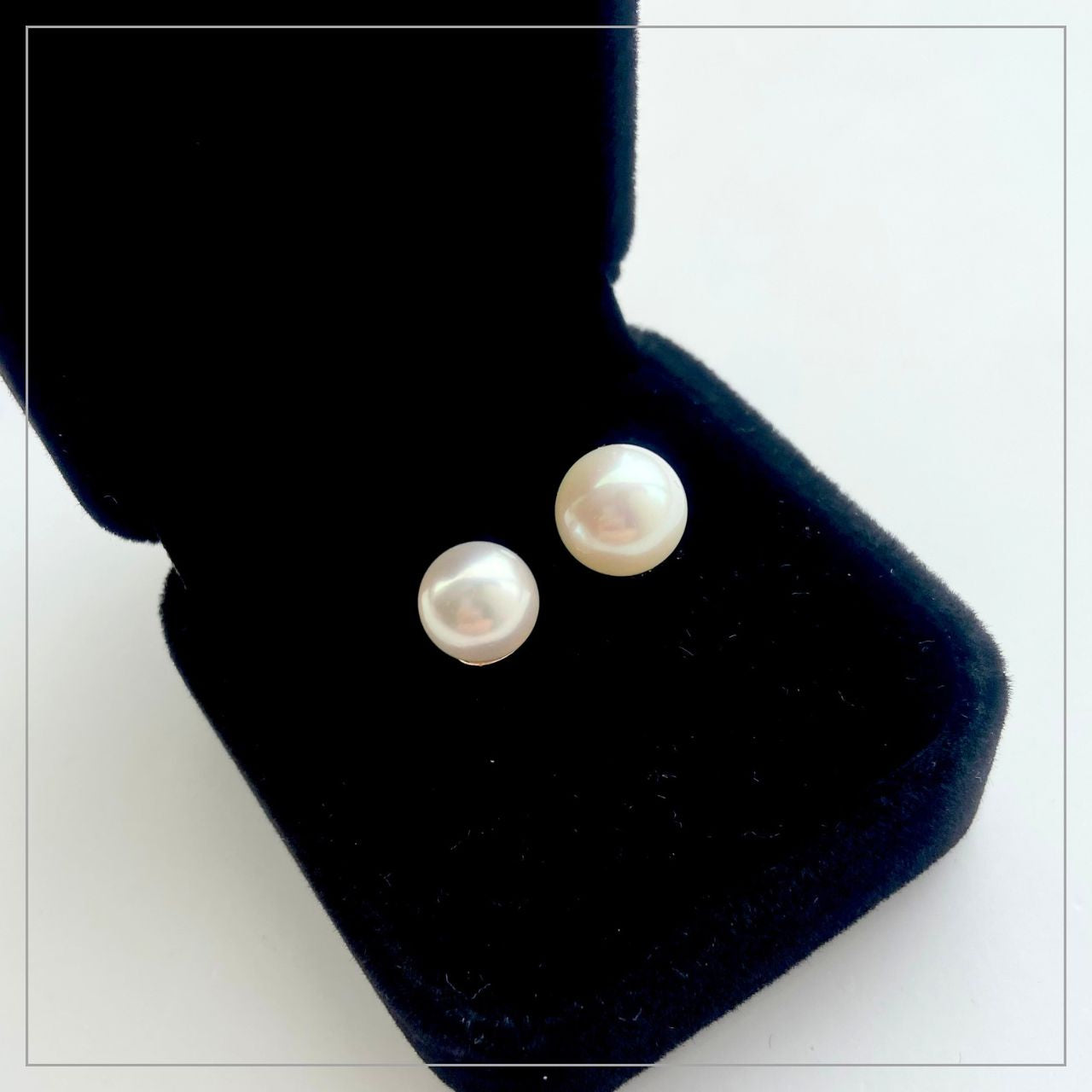 あこやパール7mm×8mmフォークリング